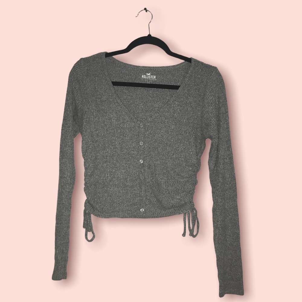 HOLLISTER long sleeve shirt / crop top